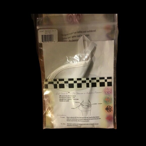 Washable Dress Shields for Underarm Sweat & Stains - Absorbent & Non-Slip New - Picture 2 of 3